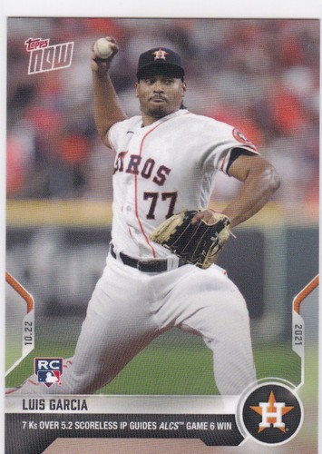 2021 Topps Now 1003 Luis García Jr.