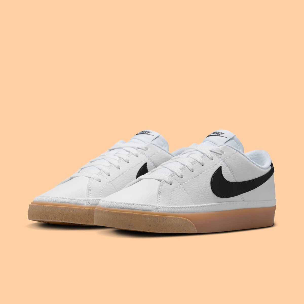 Nike Court Legacy NN White Black Gum DH3161-109 Women display picture 2