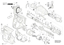New Genuine Bosch 1619P15328 Rotor