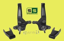 4" / 1-2" Lift Kit Spindles + Rear Shackles FOR 2001 - 2009 Ford Ranger 2WD