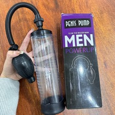 Manual Penis Pump Penis Enlargement Trainer Cock Exerciser for Beginner Delay