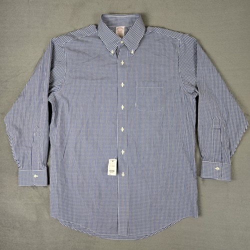 Brooks Brothers-Dress Shirts-Stretch Supima® Cotton Non-Iron Pinpoint