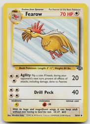 Fearow 36/64 Jungle Pokémon Card