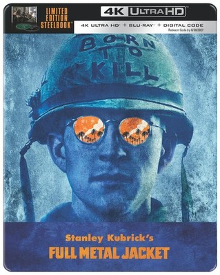Full Metal Jacket 4K UHD Blu-ray Steelbook NEW