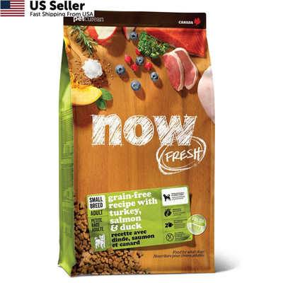 Now Fresh Small Breed Adult Dry Dog Food, Turkey, 6 Pound (Pack of 1), Brown
