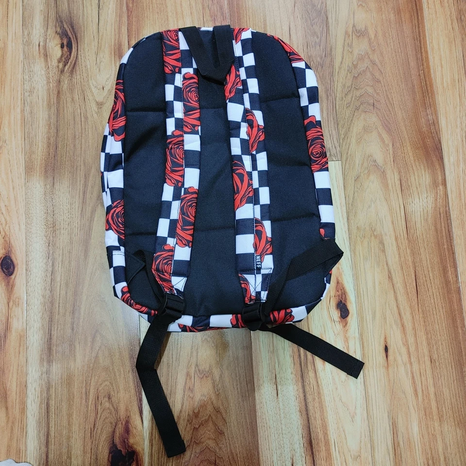 MOCHILA NEFF / DISNEY MICKEY, BLANCO Y NEGRO A CUADROS CON ROSAS Foto 2 de 4