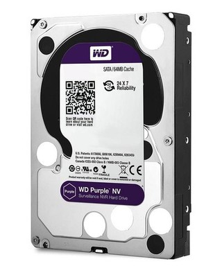Western Digital WD80PURX WD Purple 8TB **New Retail** Surveillance hard driv ~E~