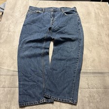 Levi's 559 Relaxed Straight Jeans Mens 42x30 Blue Excellent Denim Stone Wash
