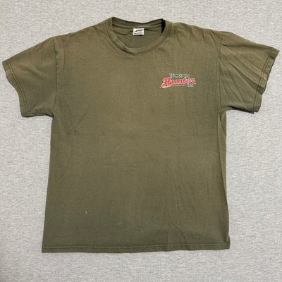 Delta Pro Weight You Might Be A Hunter If Olive Green Graphic T-Shirt Mens M