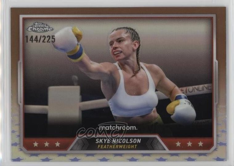 2024 Topps Chrome Bronze Refractor 144/225 Skye Nicolson #50 1k7k