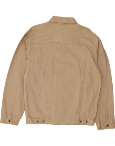 ARIZONA Mens Denim Jacket UK 38 Medium Beige Cotton AE17 - Picture 2 of 3
