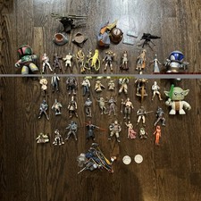 Star Wars Action Figure Lot 39 Figures Mixed Era Collection Loose 90s 2000s