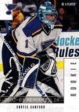 2002-03 BAP Memorabilia #362 Curtis Sanford