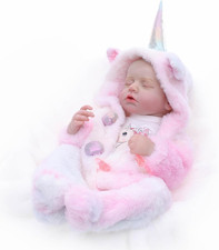 Reborn Baby Doll Girl, 20 Inch Realistic Full Body Vinyl Baby Doll