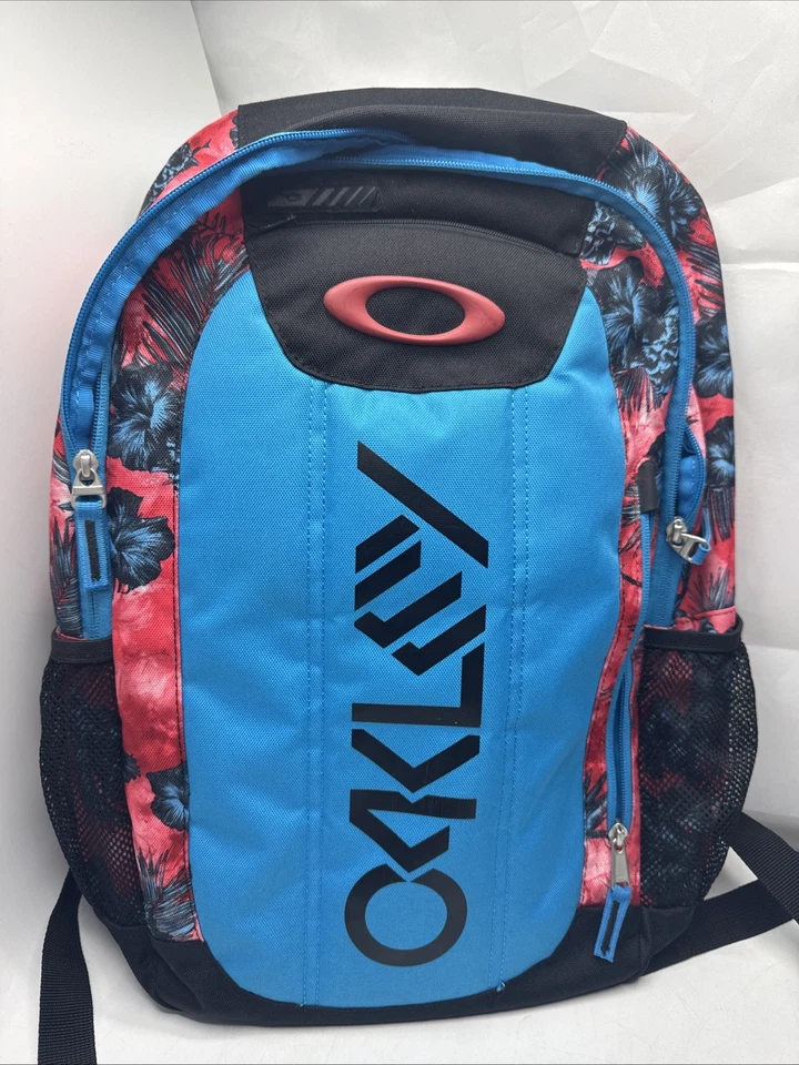 OAKLEY Enduro 20L Mochila Laptop Escuela Bolso Universitario Floral Color RARO Foto 2 de 4