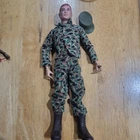 1964 Hasbro GI Joe 12" Action Figure Marine Patent Pending TM Scar Made in USA