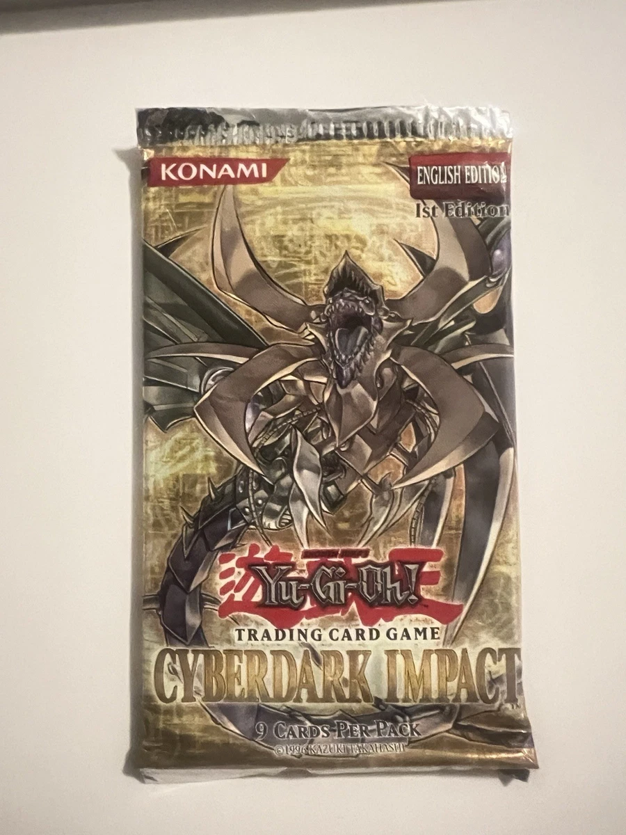 Yu-Gi-Oh! TCG Cyberdark Impact Sealed Collectible Card Game Packs