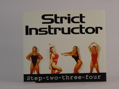 STRICT INSTRUCTOR STEP-TWO-THREE-FOUR (I23) 3 Track CD Single plus Picture Sleev