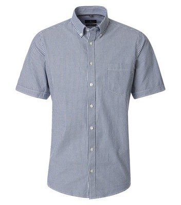 CASAMODA Geknöpftes Hemd gestreift Casual Fit