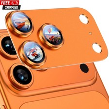 For Apple iPhone 17 Pro Max /Air Tempered Glass Metal Camera Lens Protector