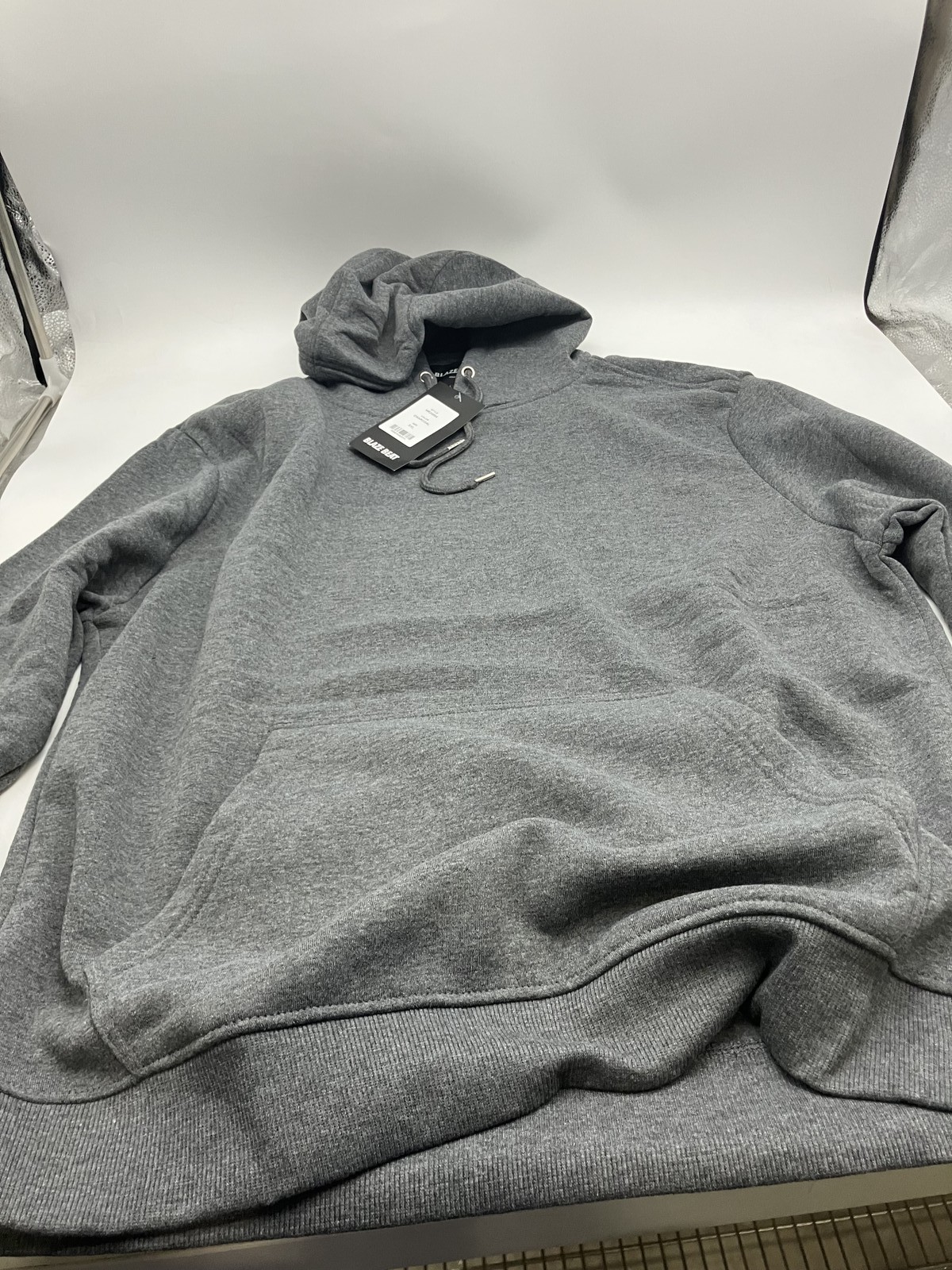 КУРТКА-ТОЛСТОВКА BLAZE BEAT С КАПЮШОНОМ СПЕРЕДИ - РАЗМЕР 3XL - ТЕМНО-СИНИЙ - HR24004