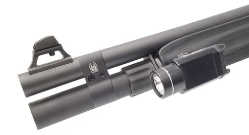 GG&G Beretta 1301 Tactical Shotgun Flashlight Mount, Black, GGG-2565-R Rings