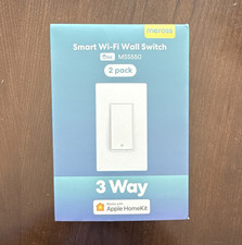 meross MSS550 Smart Wi-Fi Wall Switch,  3-Way HomeKit Alexa Google