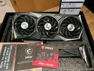 MSI GeForce RTX 3060 Ti Gaming X Trio 8GB VRAM Nvidia Grafikkarte 