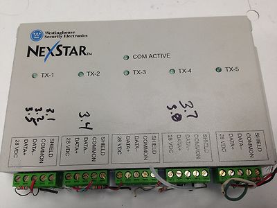 WESTINGHOUSE NEXSTAR MULTIPLEXER,westinghouse Security Electronics Nexstar TM,DA