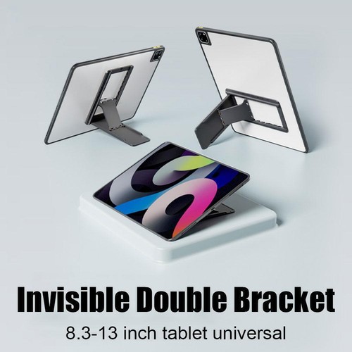 Adjustable Aluminum Tablet Stand Multifunctional Foldable P9 Desktop New U4L9 - Afbeelding 7 van 12