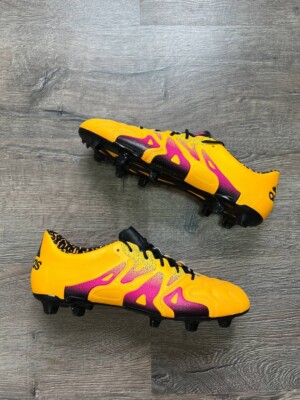 Adidas x 15.1 FGAG Leather S74616 US 10.5 new soccer cleats | eBay