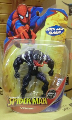 MARVEL SPIDER MAN CLASSICS VENOM W/ JAW SLASH MONMC | eBay
