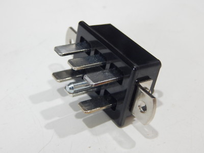 CINCH JONES BEAU MOLEX P-5406-AB POWER PLUG PANEL MOUNT 6 PIN