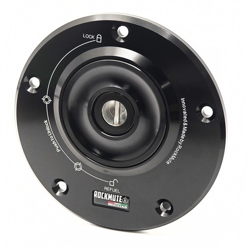 For GSX-S1000 GSX-S950 GSX-S750 GSX8S GSX8R Fuel Cap Gas Tank Cap Key Lock Black - Picture 6 of 10