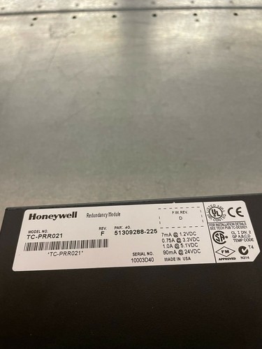 HONEYWELL TC-PRR021 REDUNDANCY MODULE REV. F / 51309288-225 TCPRR021 - Picture 4 of 4