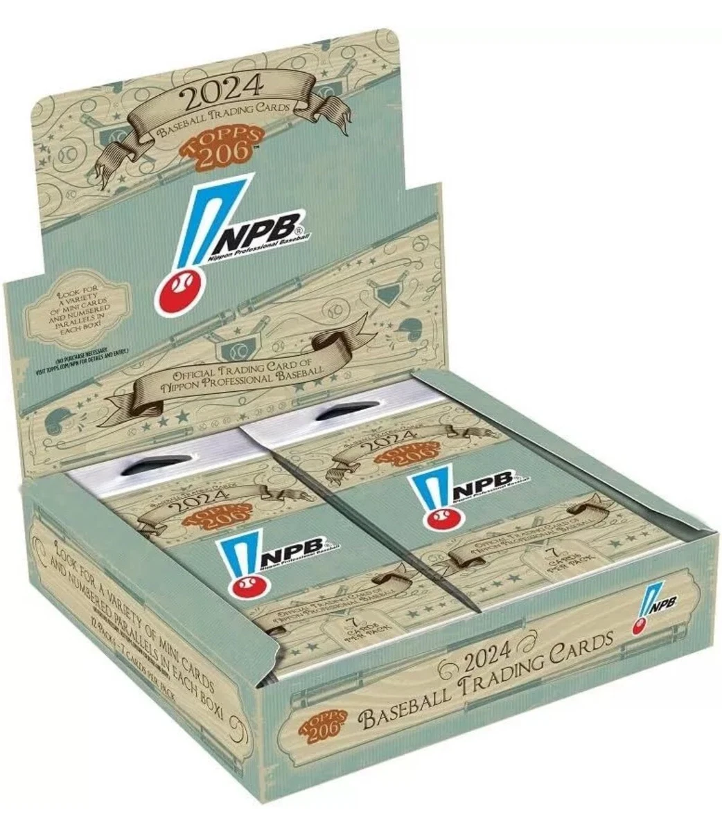 Topps 2024 NPB 206 Baseball Card Box Factory Sealed Collector