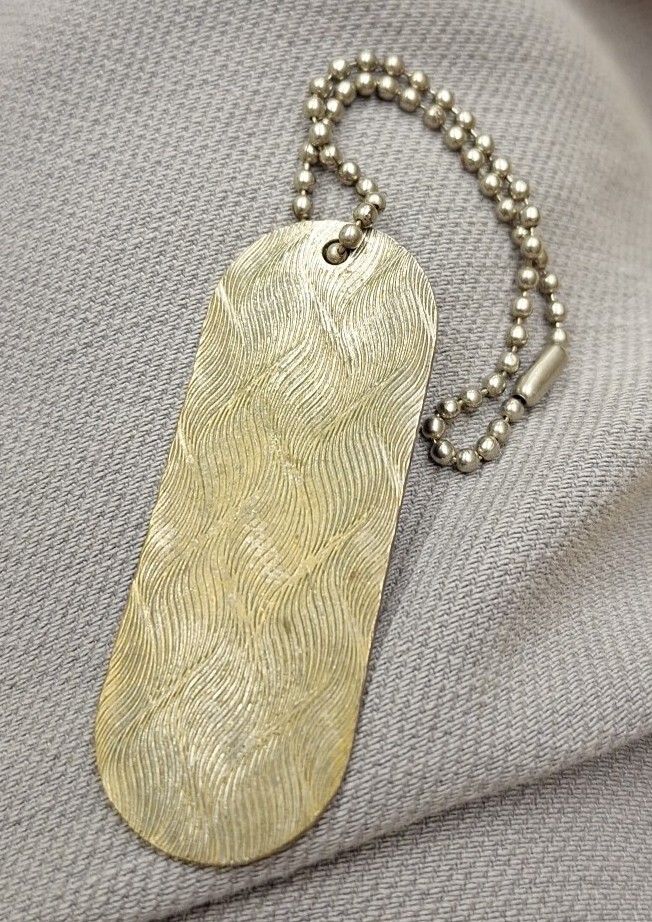 Nirvana Kurt Cobain Signed? Keychain Dog Tag Guitar Pick 90’s Grunge