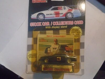 Racing Champions Stock-Car Collecteur Carte Avec STAND, 1989, #3 Dale Earnhardt - Photo 1/2