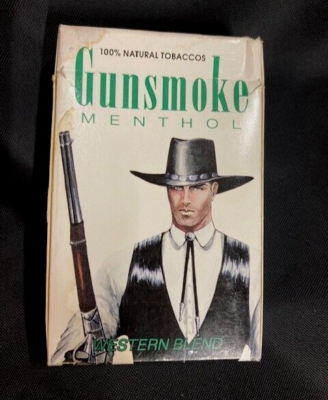 GUNSMOKE CIGARETTE BOX EMPTY