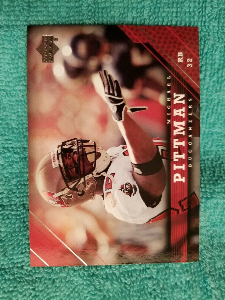 2005 UPPER DECK MICHAEL PITTMAN #175 TAMPA BAY BUCCANEERS - Image 4 of 4