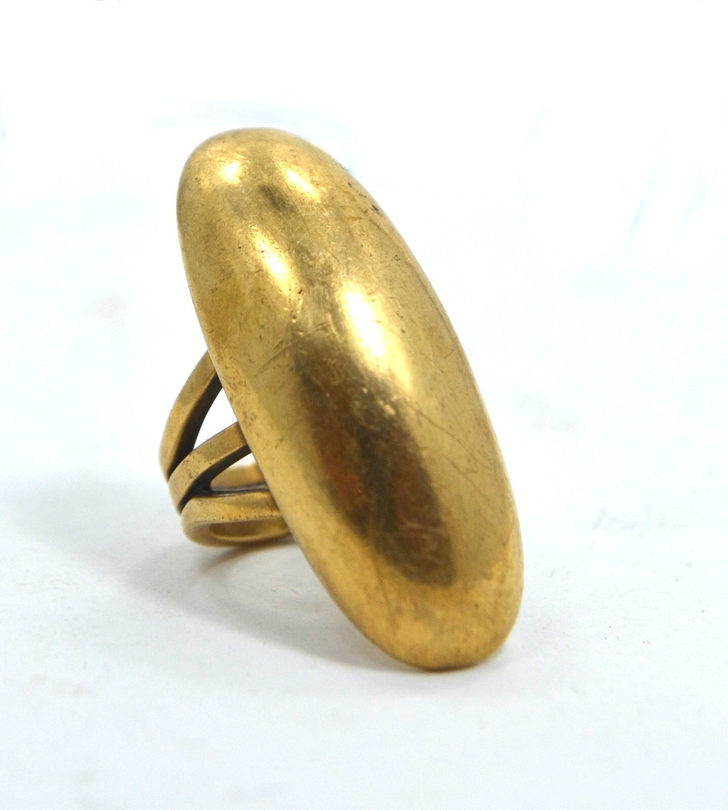 Orville Tsinnie (1943-2017) Brass Dome Ring