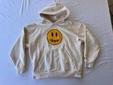 Drew House - Hoodie - Justin Beiber - Medium - VERY OVERSIZED - Heavy - Cream