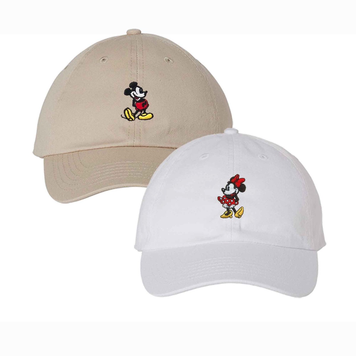 Mickey Mouse Minnie Mouse Ears embroidered Hat Theme Park Unisex