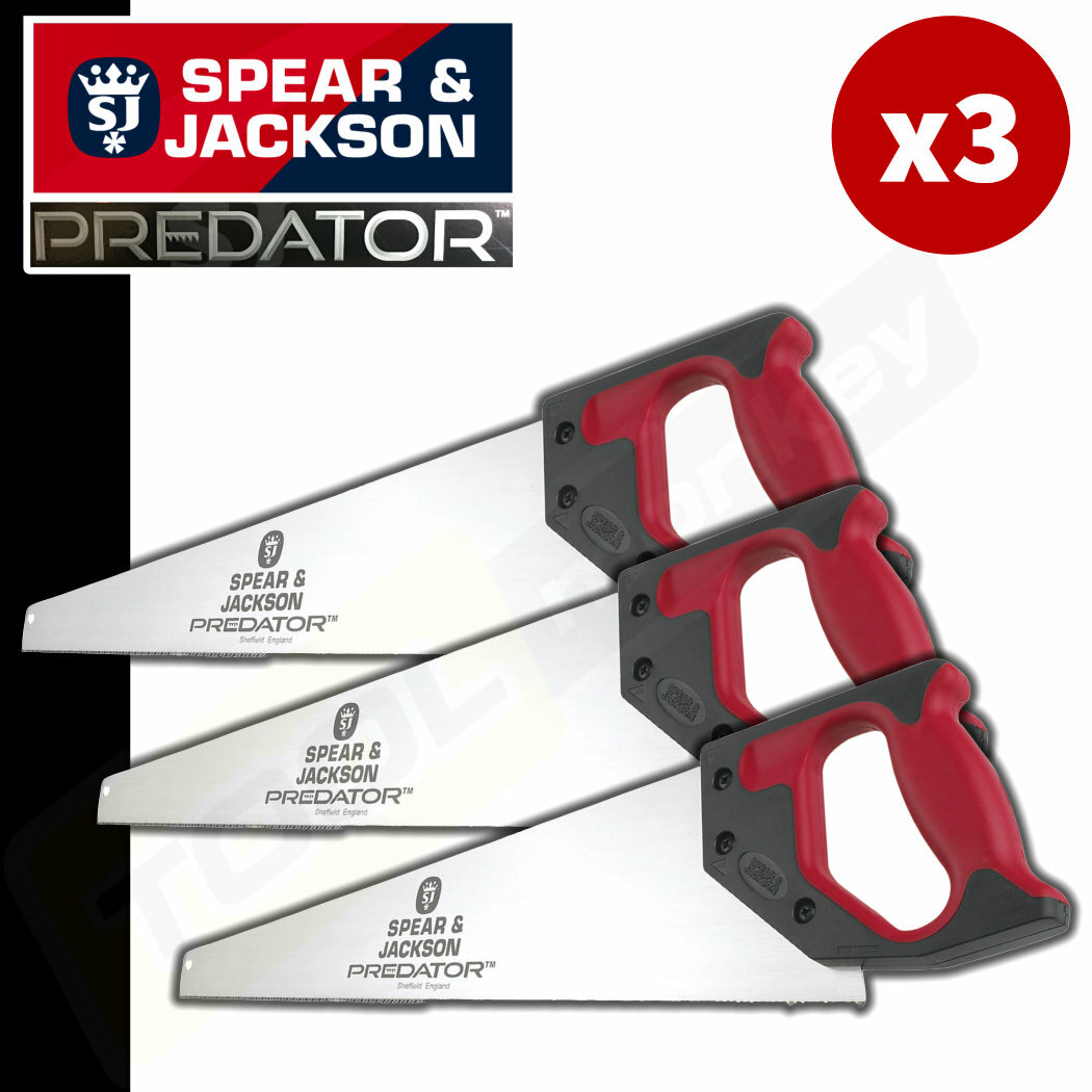 S&J Predator Hand Saws Universal First Fix Second Fix UPVC
