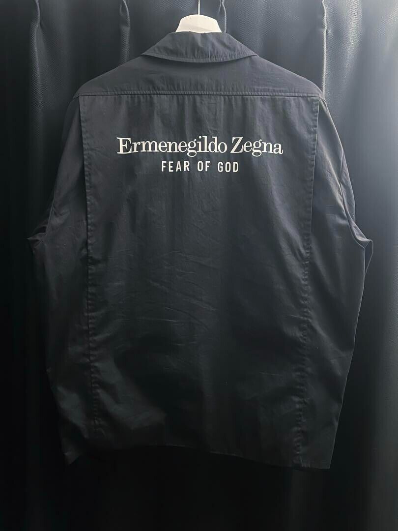 Ermenegildo Zegna x Fear of God Black Jacket Size 48 Ermenegildo Zegna x Fear of God Black Jacket Size 48