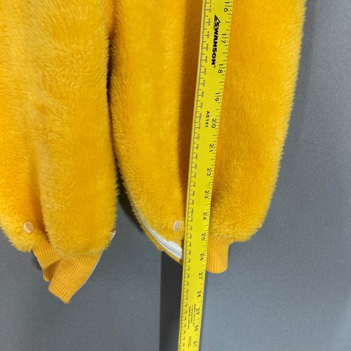 Vintage 50s 60s Fleece Baby Bunting 1 Piece Infant Zip Footed 12-18 Months - Picture 10 of 12