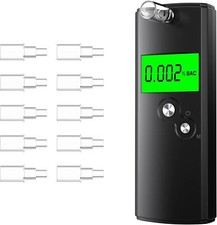 Ethylotest Electronique Homologué NF Alcootest de Haute Précision avec écran LCD