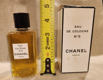 RARE VINTAGE CHANEL Eau de Cologne EDC No 5, 75 degrees, 1483.51