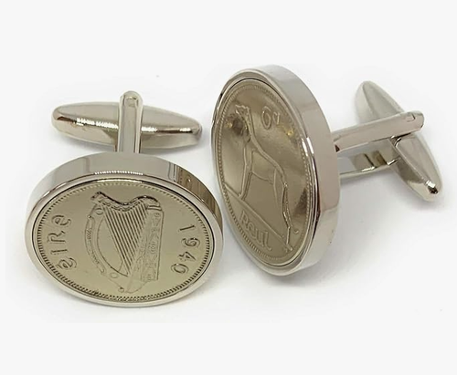 Premium 1950 Fortuna Irlandese Sei Penny 3D per Un 75th Gemelli - Picture 2 of 2