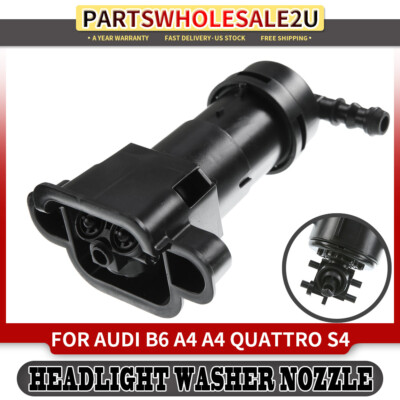 Front Right Headlight Washer Wiper Cylinder for Audi B6 A4 Quattro S4 8E0955102A